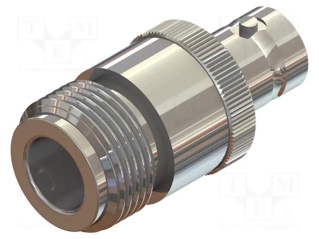 Adapter; 34mm; BNC socket,N socket; 50Ω; 1kV; 4GHz CAL TEST CT3348A