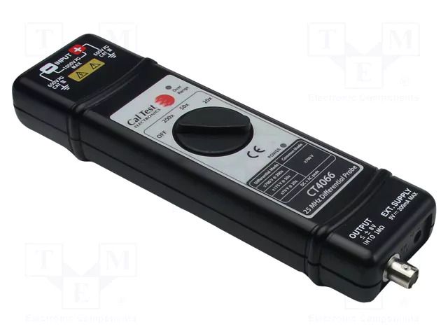 Probe: for oscilloscope; differential; 20: 1,50: 1,200: 1; 2MΩ,4MΩ CAL TEST CT4066
