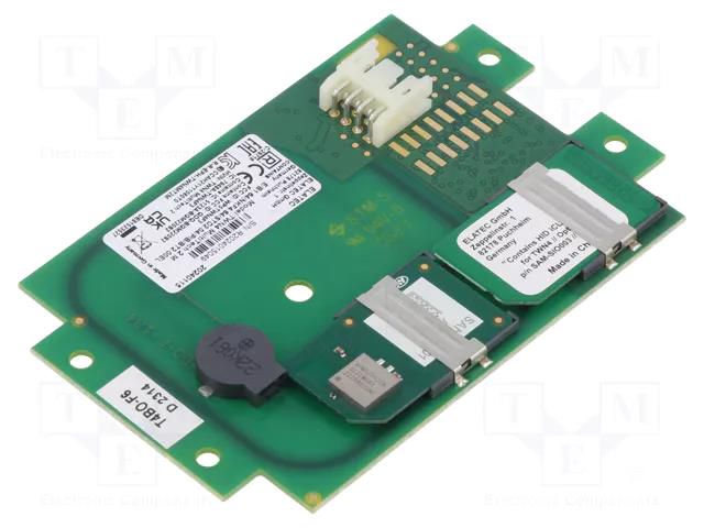 RFID reader; 4.3÷5.5V; GPIO,I2C,RS232,serial,USB,WIEGAND; 140mA ELATEC T4BO-F7-XBPI