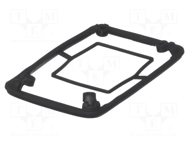 Gasket; elastomer thermoplastic TPE; BoPad; Colour: black BOPLA BOP-500DI-9005