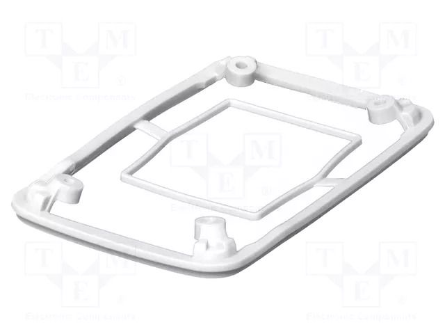 Gasket; elastomer thermoplastic TPE; BoPad; Colour: white BOPLA BOP-500DI-9016