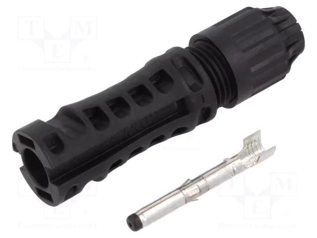 Connector: solar; plug; male; MC4 Evo stor; 47A; 1.5kV; straight STÄUBLI 32.0263P0001