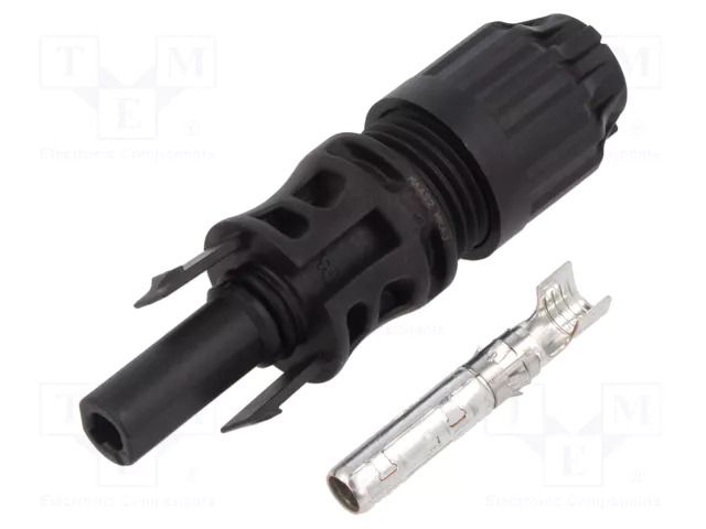 Connector: solar; plug; female; MC4 Evo stor; 47A; 1.5kV; straight STÄUBLI 32.0266P0001
