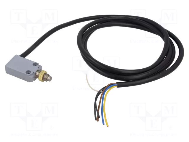 Limit switch; long pin plunger; NO + NC; 10A; cables; 2m; IP67 LOVATO ELECTRIC KPA2S11