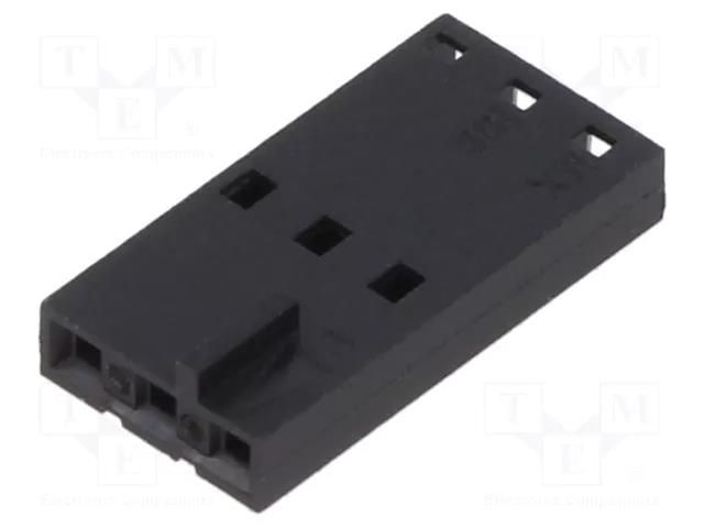Connector: wire-wire/PCB; plug; female; PIN: 3; SL; for cable MOLEX MX-50-57-9203
