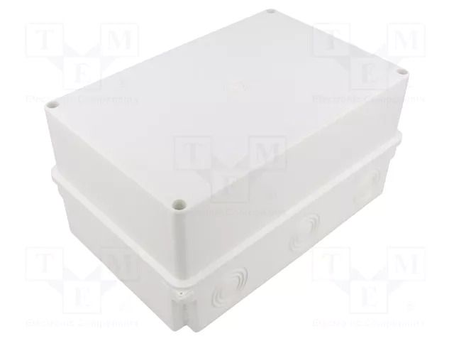 Enclosure: junction box; X: 150mm; Y: 235mm; Z: 115mm; wall mount JONEX JX-PK-11-WH