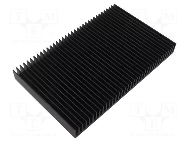 Heatsink: extruded; grilled; universal; black; L: 150mm; W: 245mm FISCHER ELEKTRONIK SK/118/150/SA