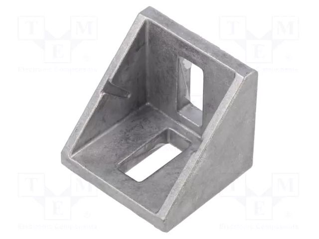 Angle bracket; for profiles; Width of the groove: 8mm; W: 38mm FATH FA-093W404N08