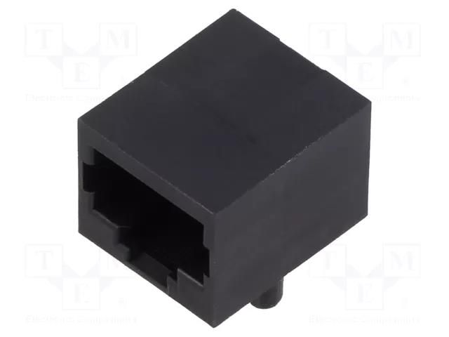 Connector: RJ45; socket; PIN: 8; 8p8c; on PCBs,PCB snap; THT ADAM TECH MTJ-889X1