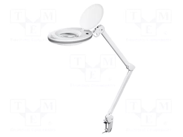 Desk magnifier; with backlight; 3dpt; Ø127mm; Illumination: LED GOOBAY GOOBAY-60360