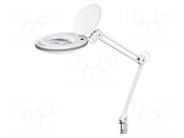 Desk magnifier; with backlight; 3dpt; Ø127mm; Illumination: LED GOOBAY GOOBAY-60361