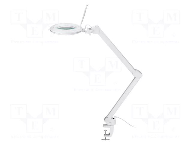 Desk magnifier; with backlight; 3dpt; Ø127mm; Illumination: LED GOOBAY GOOBAY-60364