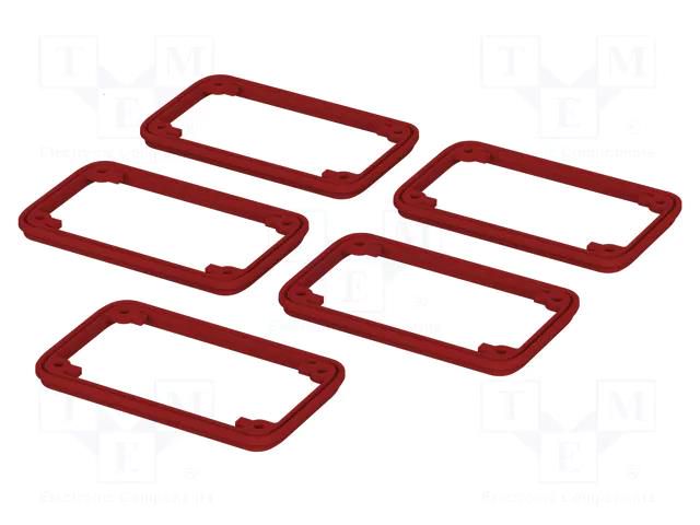 Case ring; elastomer thermoplastic TPE; BoLink; Colour: red BOPLA BL7040DI-3001-SET