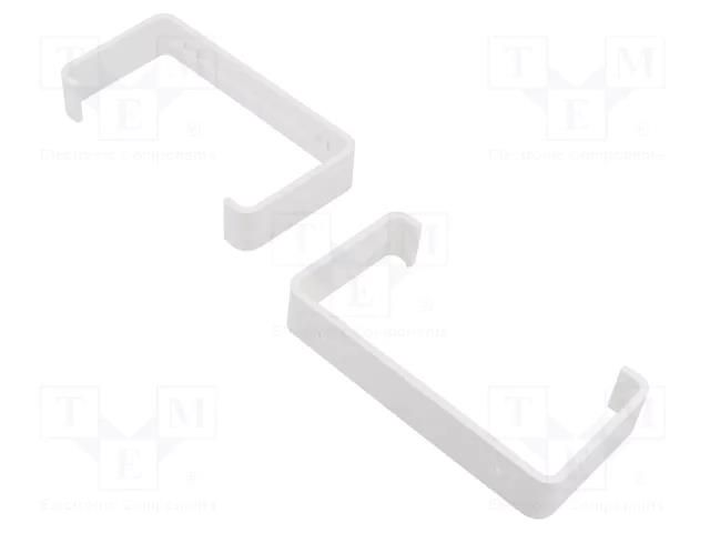 Accessories: holder for flat ducts; white; ABS; 110x55mm DOSPEL S.A. 007-0238