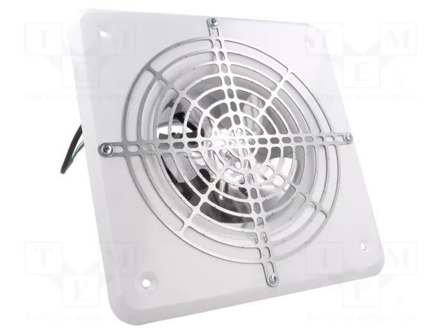 Fan: AC; axial; 230VAC; Ø158mm; 280m3/h; 51dBA; slide; 1400rpm; IPX2 DOSPEL S.A. 007-3816