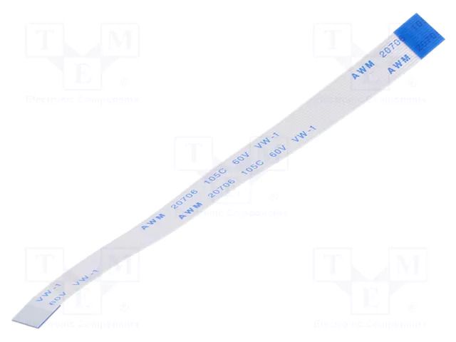 FFC tape; Cores: 14; Tape ph: 0.5mm; L: 101mm; 500mA; 60V; FFC5-TIN GCT 05-14-D-0101-A