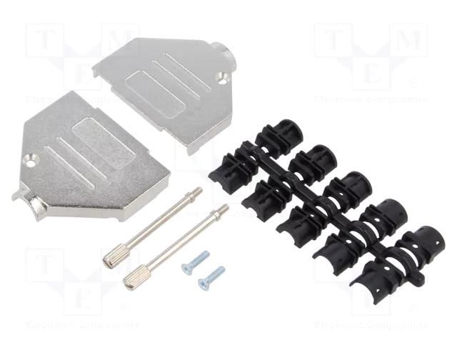 Enclosure for connectors: D-Sub; D-Sub 25pin,D-Sub HD 44pin ENCITECH DTZK25-K-M2.5