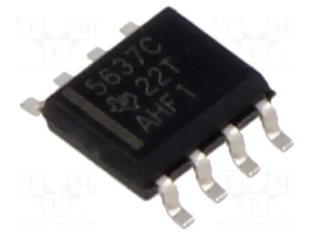 IC: D/A converter; 10bit; 278ksps; Ch: 2; SOIC8; 0÷70°C TEXAS INSTRUMENTS TLV5637CD