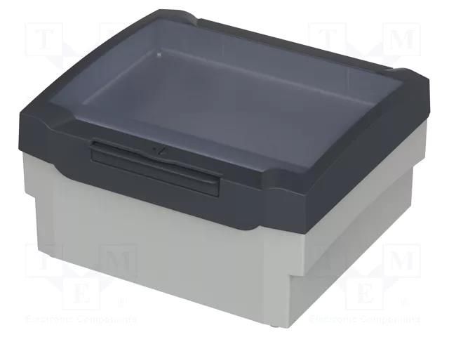 Enclosure: multipurpose; X: 203mm; Y: 229mm; Z: 116mm; BOCARD BOPLA BCD200G-SET