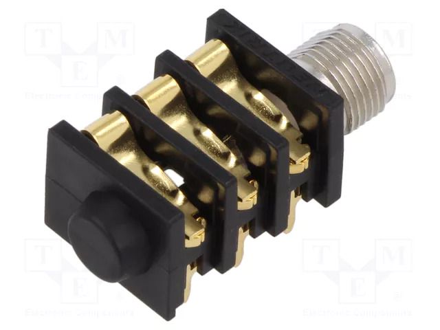 connector 1/4'' JACK STEREO METAL NOSE AU NEUTRIK NTR-NRJ6HM-1-AU