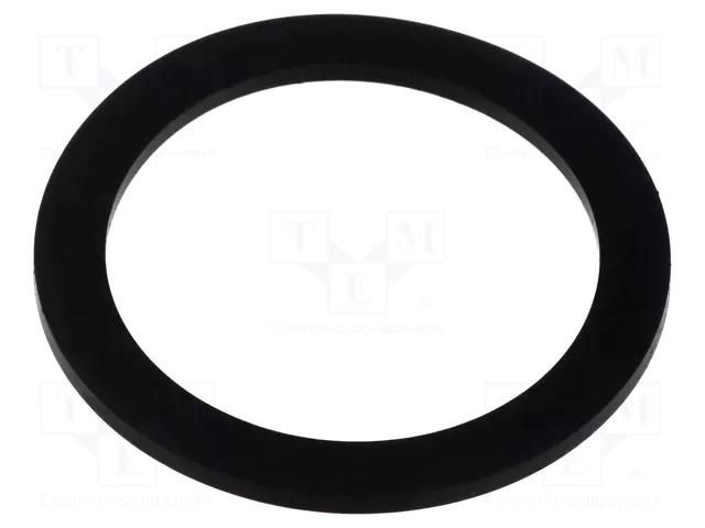 Gasket; NBR caoutchouc; Thk: 2mm; Øint: 41.4mm; NPT1/4"; black TE Connectivity 1SNG609032R0000