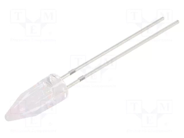 LED; pink; 5mm; 750÷1120mcd; 100°; Front: Rocket; Pitch: 2.54mm; THT OPTOSUPPLY OSK5DK58A1B