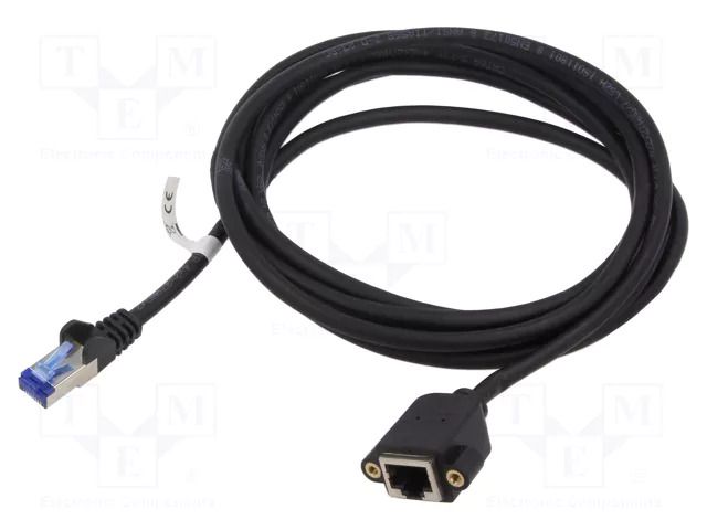 Extender Ethernet; RJ45 socket,RJ45 plug; S/FTP; 6a; stranded; Cu GOOBAY GOOBAY-65643