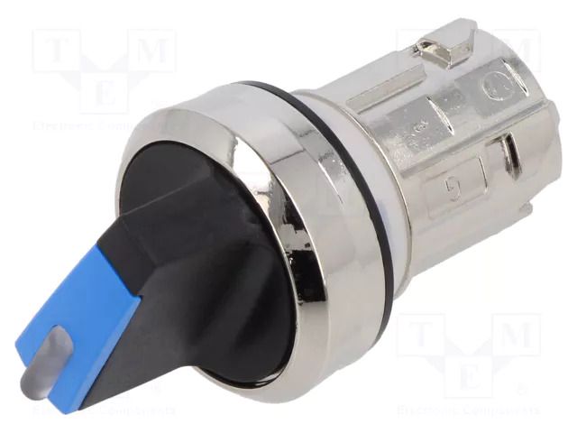 Switch: rotary; 22mm; Stabl.pos: 1; blue; depending on the holder SIEMENS 3SU1052-2BM50-0AA0