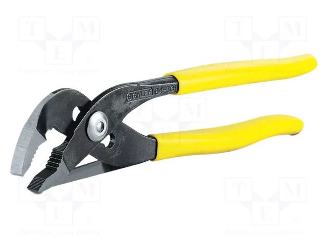 Pliers; adjustable; 240mm; steel; tag; PVC coated handles STANLEY STL-2-84-301