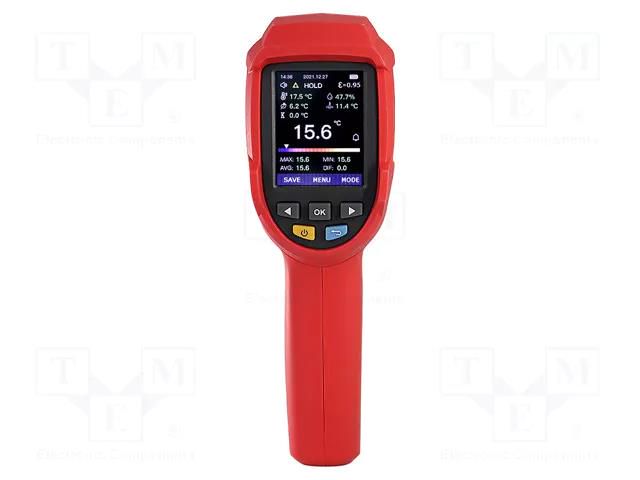 Infrared thermometer; LCD 2,4"; -50÷2200°C; Opt.resol: 55: 1 UNI-T UT305C+