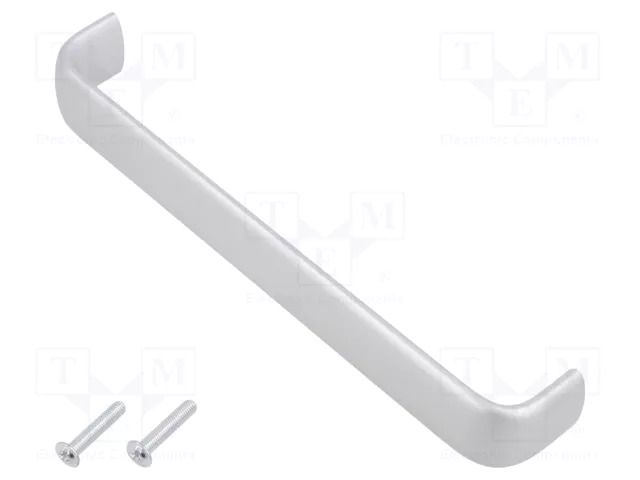 Holder; aluminium; natural; H: 32mm; L: 201mm; W: 25.5mm; handle GTV Poland GTV-UA-00-340192