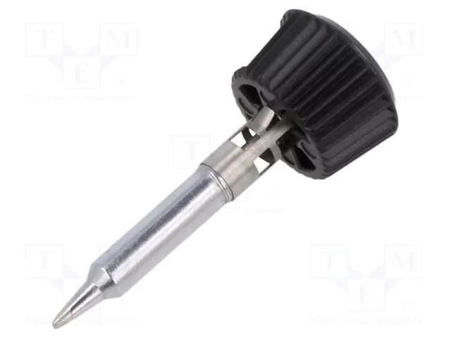 Tip; chisel; 1mm; longlife; for soldering station ERSA ERSA-0142CDLF10
