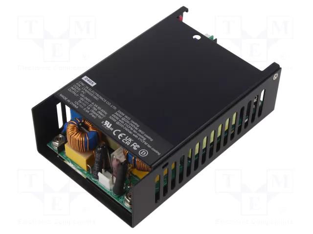 Power supply: switching; open; 500W; 80÷264VAC; 18VDC; 18.33A; 4kV CINCON CFM500S180C-PC