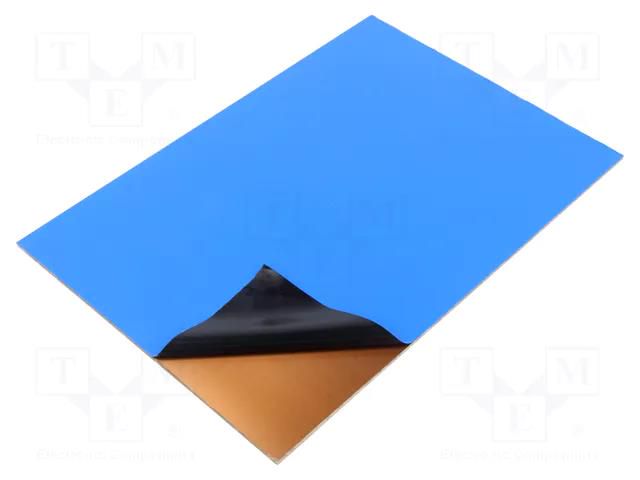 Laminate; FR2,hard paper; 1.5mm; L: 233mm; W: 160mm BUNGARD FR2160X233X15/3500