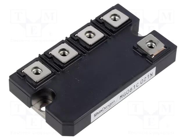 Bridge rectifier: three-phase; 800V; 200A; screw; module; MG061 SHINDENGEN MG061C200080A-4500