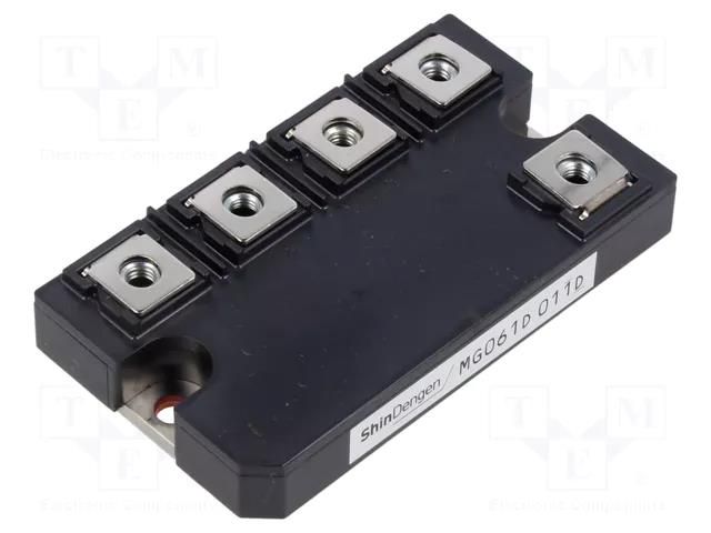 Bridge rectifier: three-phase; 1.6kV; 100A; screw; module; MG061 SHINDENGEN MG061D100160A-4500