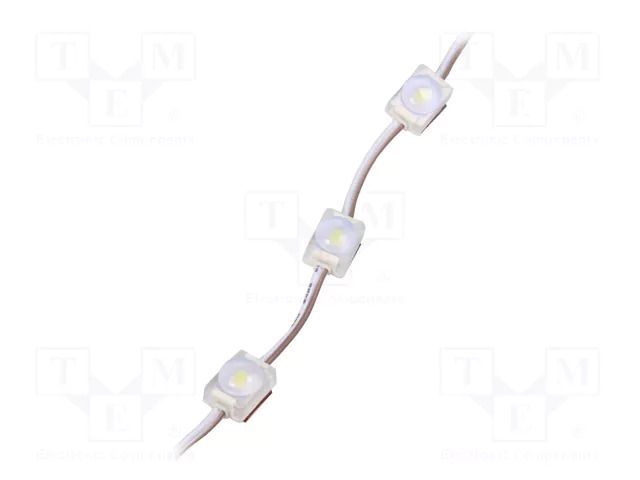 LED; white; 7000K; 300mW; 30lm; IP67; 160°; No.of diodes: 1; -25÷55°C POS MW-MLD-MINI-1W160