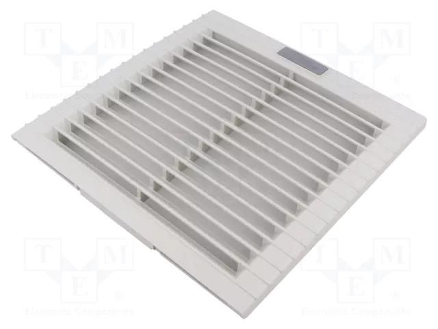 Fan: AC; axial; IP55; 250x250x38mm; RAL 7035 Alfa Electric ALFAATV4000V