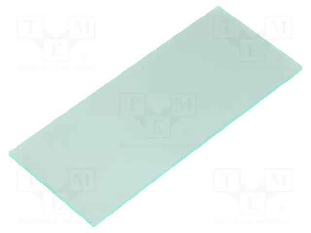 Front panel; transparent; 1597 HAMMOND HM-1597D6MPTPL