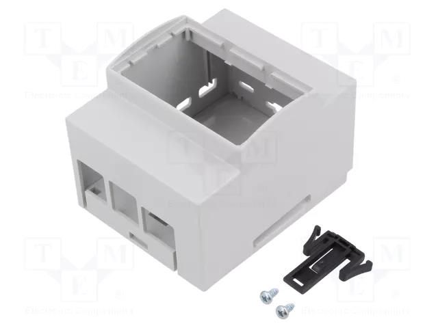 Enclosure: for computer; grey; for DIN rail mounting HAMMOND HM-1597KIT4MPI4