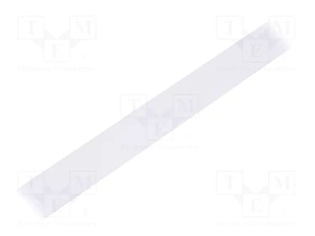 Cover for LED profiles; white; 1m; Kind of shutter: E; slide TOPMET TOP-A2000138