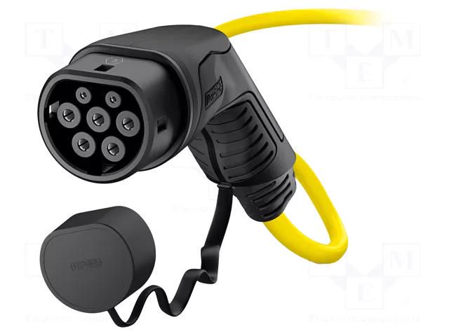 Cable: eMobility; 1x0.5mm2,5x2.5mm2; 480V; 16.63kW; IP44; 5m; 20A PHOENIX CONTACT 1247591