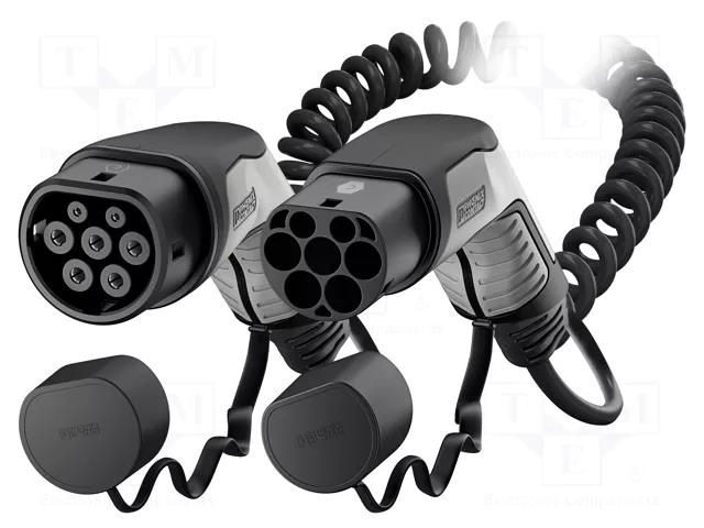 Cable: eMobility; 1x0.5mm2,3x2.5mm2; 250V; 5kW; IP44; 4m; 20A PHOENIX CONTACT 1627131