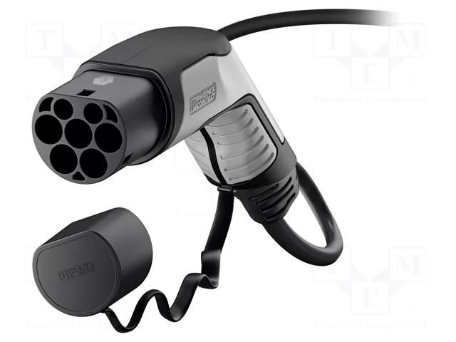 Cable: eMobility; 1x0.5mm2,3x2.5mm2; 250V; 5kW; IP44; single-phase PHOENIX CONTACT 1627731