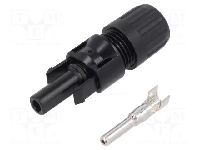 Connector: solar; plug; female; MC4; 45A; 1kV; IP2X,IP65,IP68; 10mm2 STÄUBLI 32.0034P0001