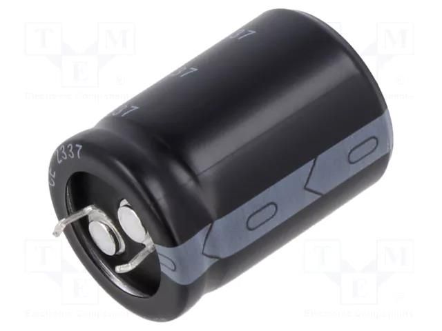 Capacitor: electrolytic; SNAP-IN; 2200uF; 63VDC; Ø22x30mm; ±20% AISHI ELH1JM222O30KT