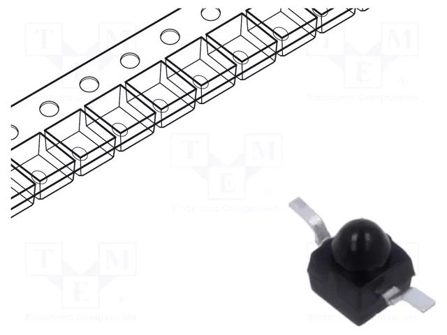 Phototransistor; Gull wing; SMD; 1.8mm; λp max: 860nm; 20V; 15° VISHAY VEMT2000X01