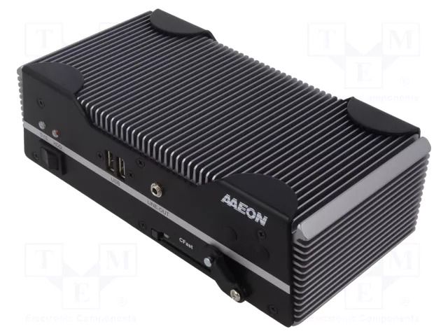 Industrial computer; 9÷30VDC; 10/100/1000 Base-TX x2; BOXER AAEON BOXER6614A1M1110
