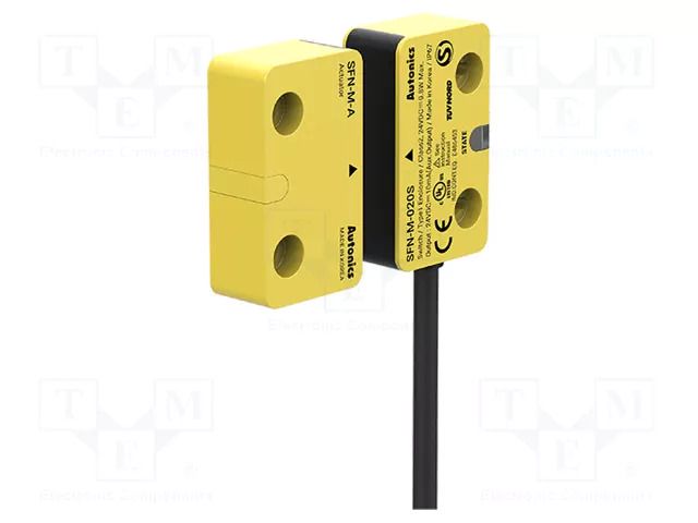 Safety switch: magnetic; SFN; IP67; Electr.connect: wires; 24VDC AUTONICS SFN-M-020