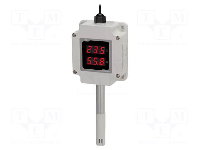 Converter: temperature and humidity; 24VDC; 72x85x234.5mm; screw AUTONICS THD-DD2-T